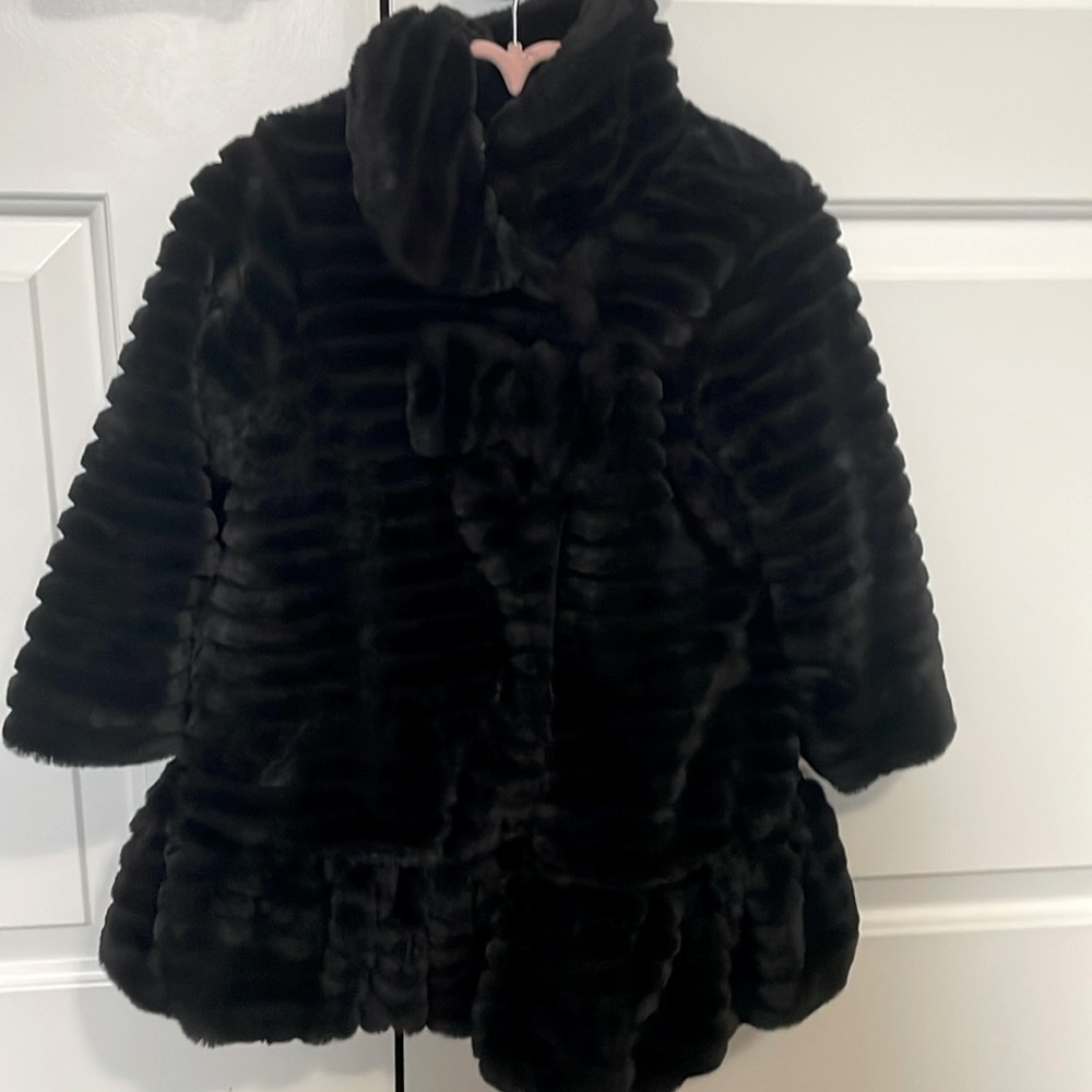 Girls black  dress coat